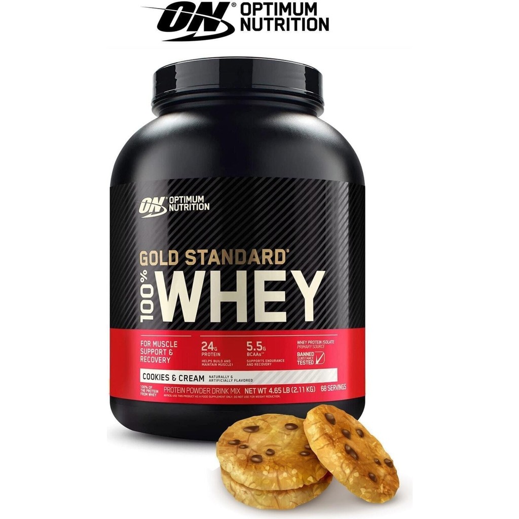 Optimum Nutrition Optimum Kurabiye Aromalı Gold Standard Whey Protein Tozu 2273 gr Giyim & İç Giyim Fiyatı