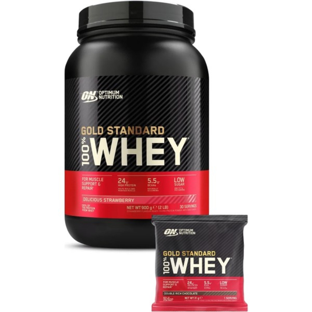 Optimum Nutrition Whey  gold Standard Çilek Aromalı 899 g 29 Servis Yüksek Protein Tozu -  Whey  gold Standard Çikolata Aromalı Şase 31 g 1 Servis Oto Boyaları Fiyatı