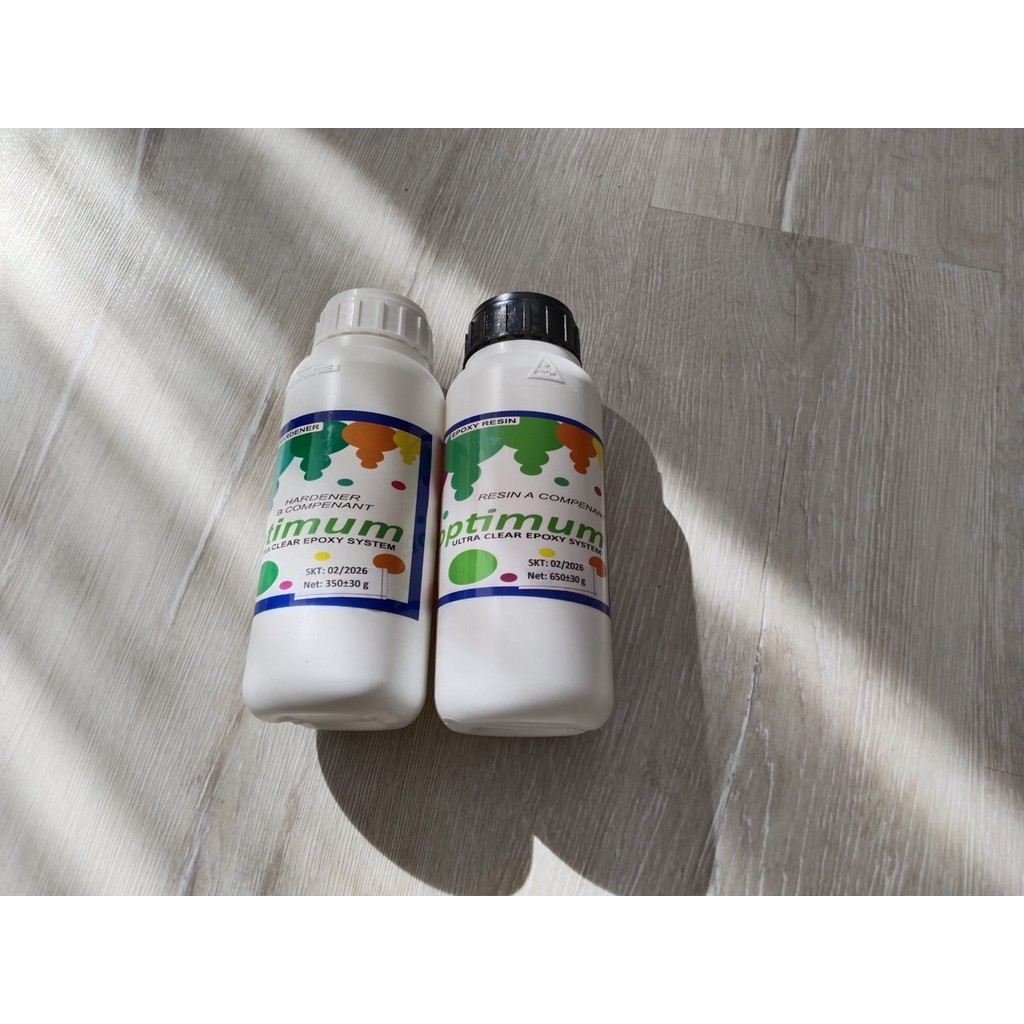 Optimum Ultra Şeffaf Epoksi Reçine 1 kg Boya Malzemeleri Fiyatı