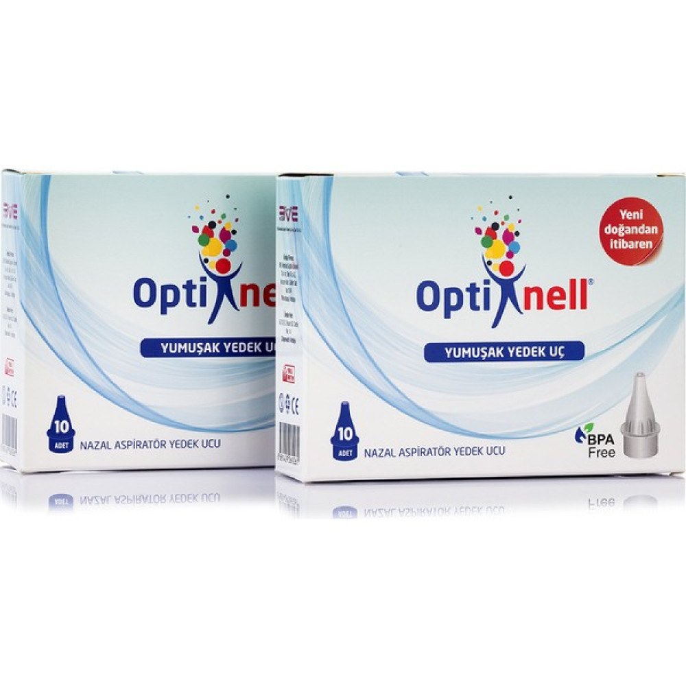Optinell Nazal Burun Aspiratör Otribebe Uyumlu Yedek Uç 2 Kutu SKT 07/2028 Burun Aspiratörü Fiyatı