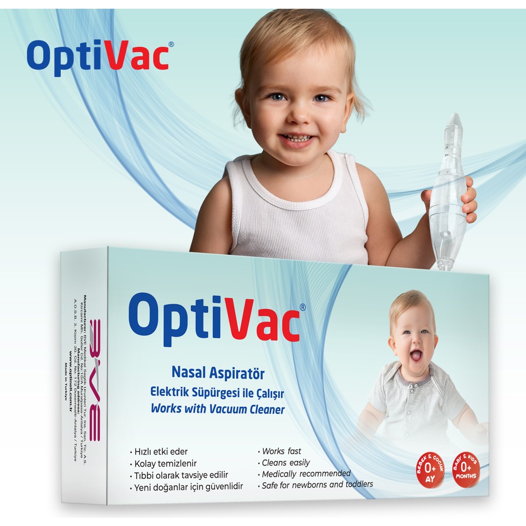 Optinell Optivac Bebek Burun Aspiratörü Elektrik Süpürgesi ile Çalışabilen Aspiratörler Fiyatı