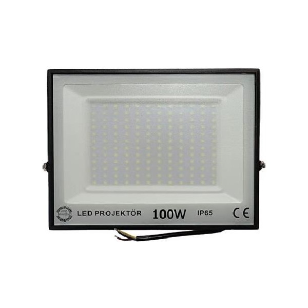 Opto Minisun 100W Beyaz 6500K Slim LED Projektör - 100 W Projeksiyon Fiyatı