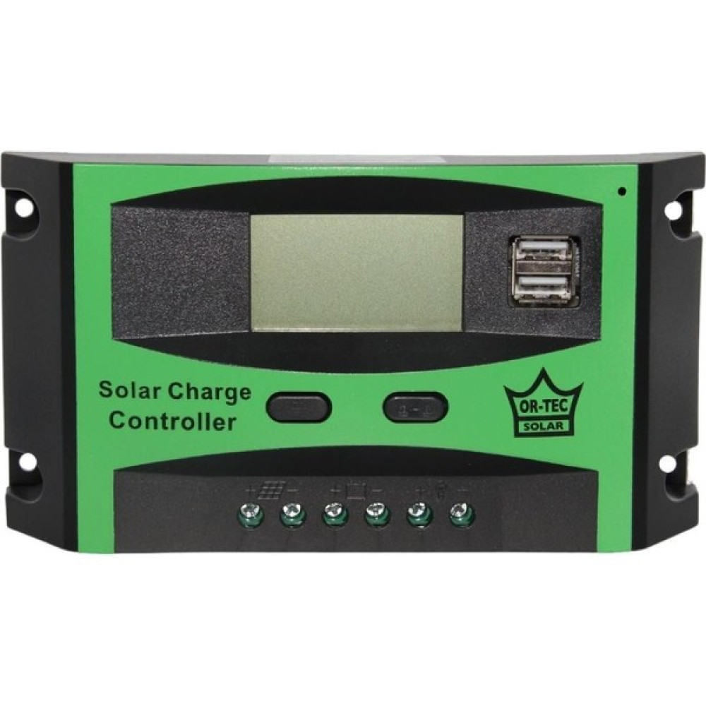 Or-Tec 30A Güneş Solar Paneli Akü Şarj Kontrol Cihazı 12V-24V Akü Şarj Edici Fiyatı