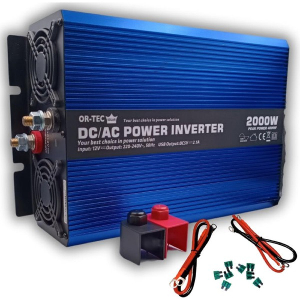 Or-Tec Solar 12 Volt 2000 Watt Tam Sinus Inverter Dış Mekan & Bahçe Oyuncakları Fiyatı