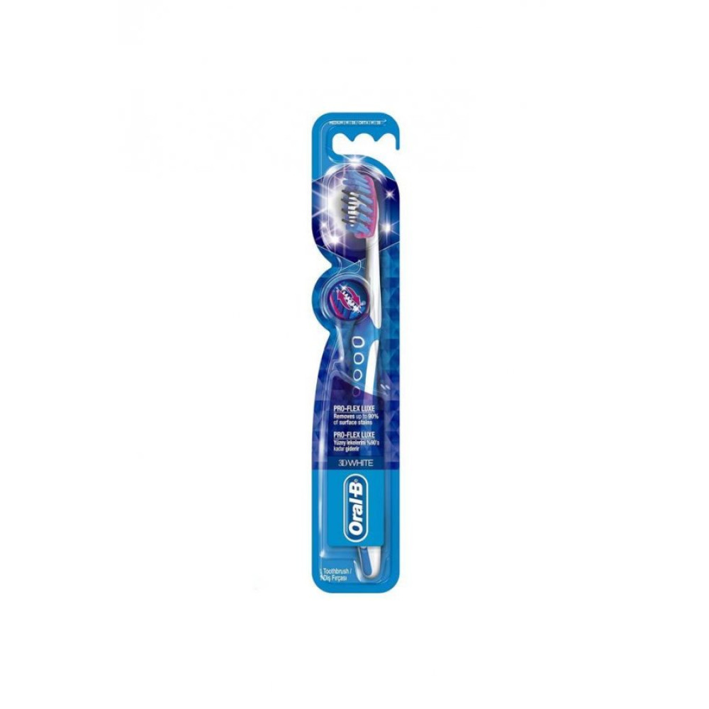 Oral-B 3D White Pro-Flex Luxe 38 Orta-M Diş Fırçası Diş Fırçaları Fiyatı