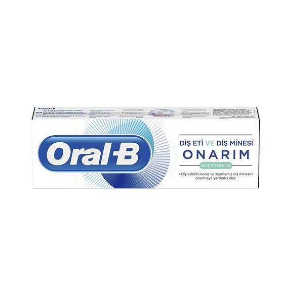 Oral-B 75 ml Diş Eti ve Diş Minesi Onarım Ekstra Ferahlık Diş Macunu Diş Macunları Fiyatı