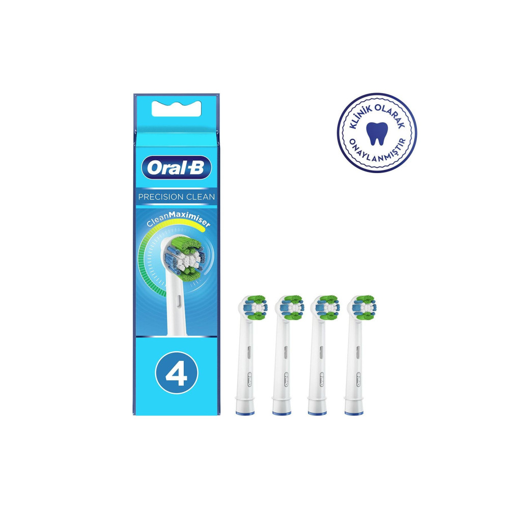Oral-B Diş Fırçası Yedek Başlığı Clean Maximiser Precision Clean 4 Lü Şarjlı Diş Fırçası ve Aksesuarları Fiyatı