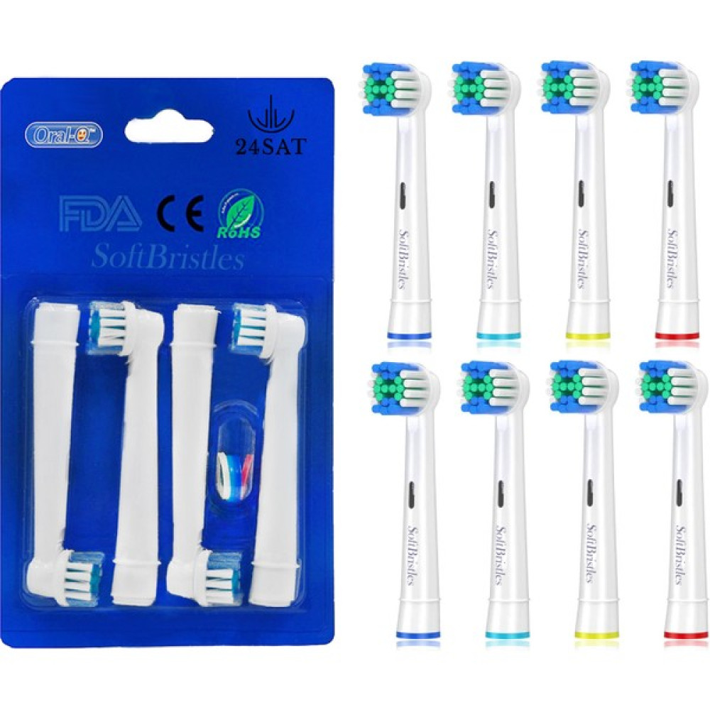 Oral B Diş Fırçasına Uyumlu Yedek Başlık 8'li Fırsat Paket - 8 Adet Başlık Şarjlı Diş Fırçası ve Aksesuarları Fiyatı