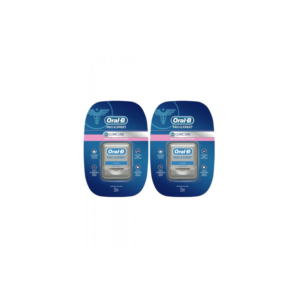 Oral-B Diş Ipi Pro-expert Clinic Line 25 Metre X 2 Adet Diş İpleri Fiyatı