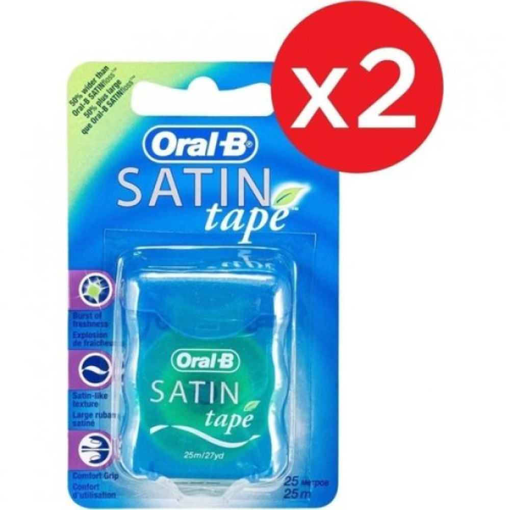 Oral-B Dis Ipi Satin Tape 50 M (25 M X 2) Diş İpleri Fiyatı