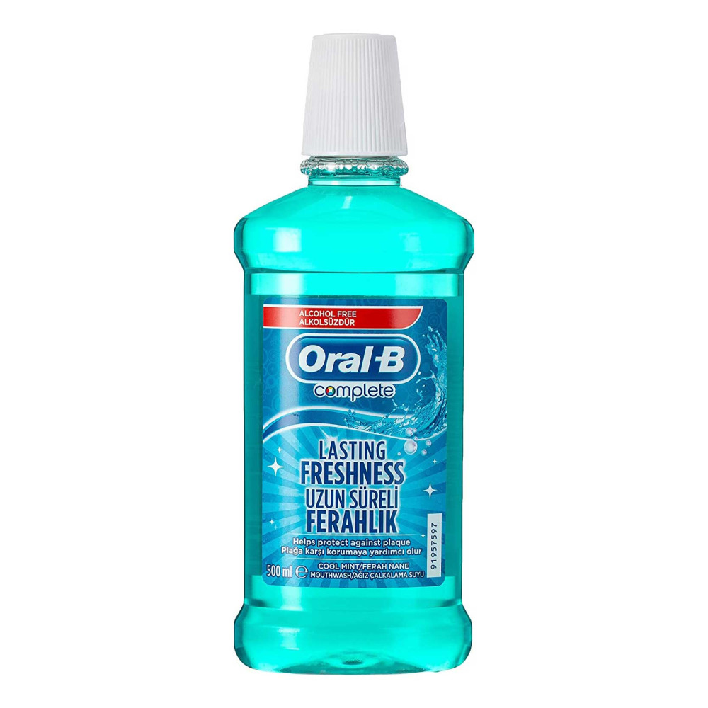 Oral-B Komple Bakım Ağız Bakım Suyu 500 ml Lasting Freshness Diş Fırçaları Fiyatı