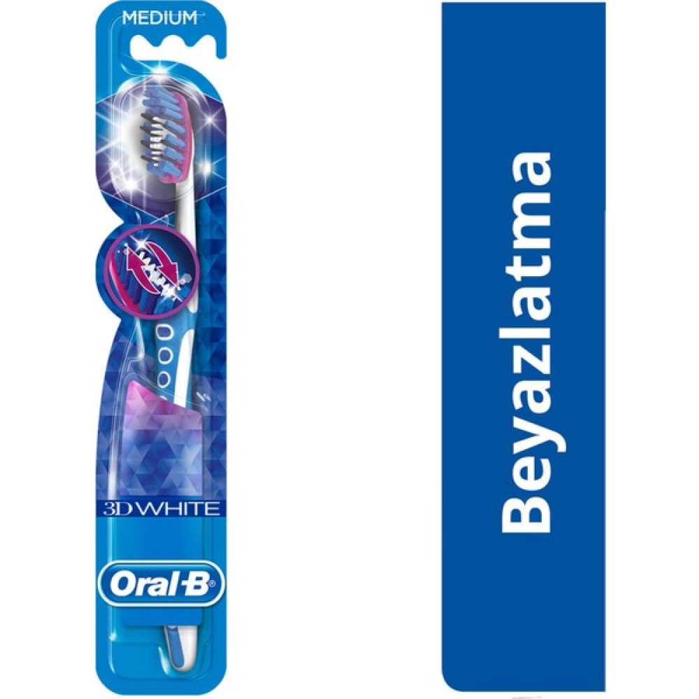 Oral-B Oral-B Diş Fırçası Pro-Flex 3 Boyutlu Beyazlık Luxe 40 Orta - Gri Oto Boyaları Fiyatı