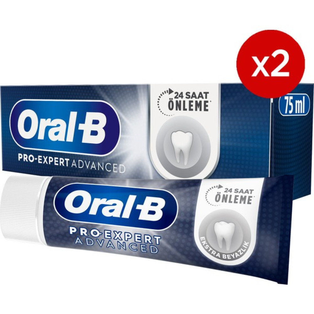 Oral-B pro-Expert Advanced Ekstra Beyazlık Diş Macunu 75 ml x 2 Oto Boyaları Fiyatı