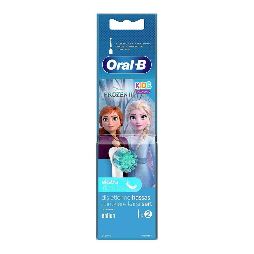 Oral-B Şarjlı Diş Fırçası Yedek Başlık 2'li Frozen Diğer Fiyatı