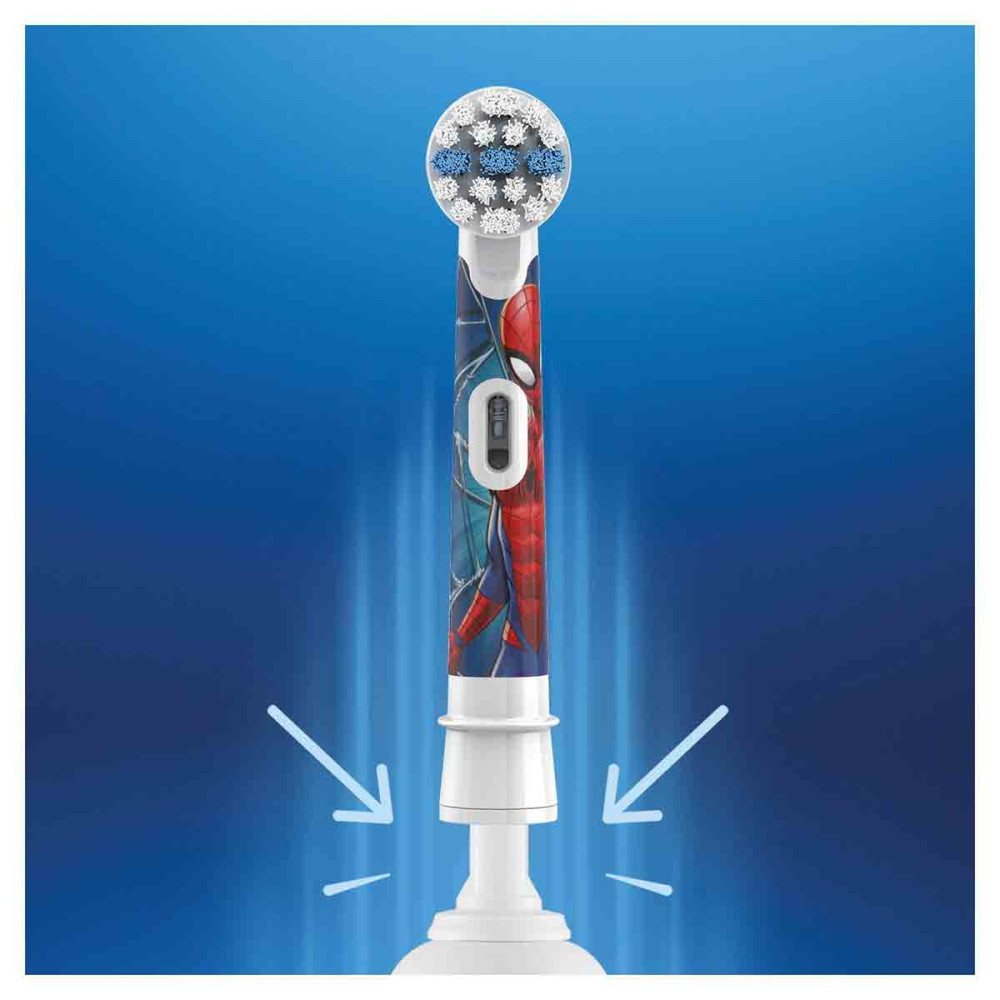 Oral-B Şarjlı Diş Fırçası Yedek Başlık 2'li Spiderman