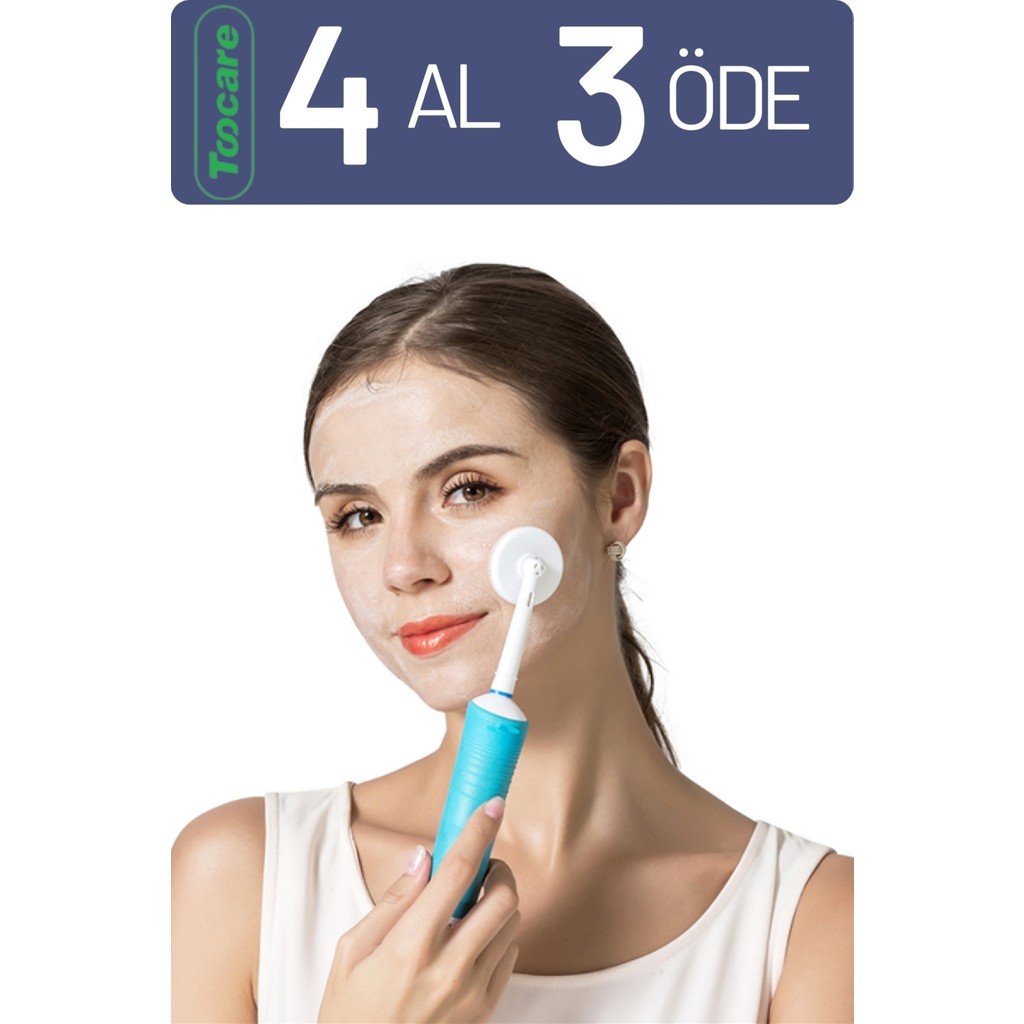 Oral-B Şarjlı Diş Fırçaları Için Yüz - Makyaj Temizleme ve Masaj Aparatı - 1 Diğer Fiyatı