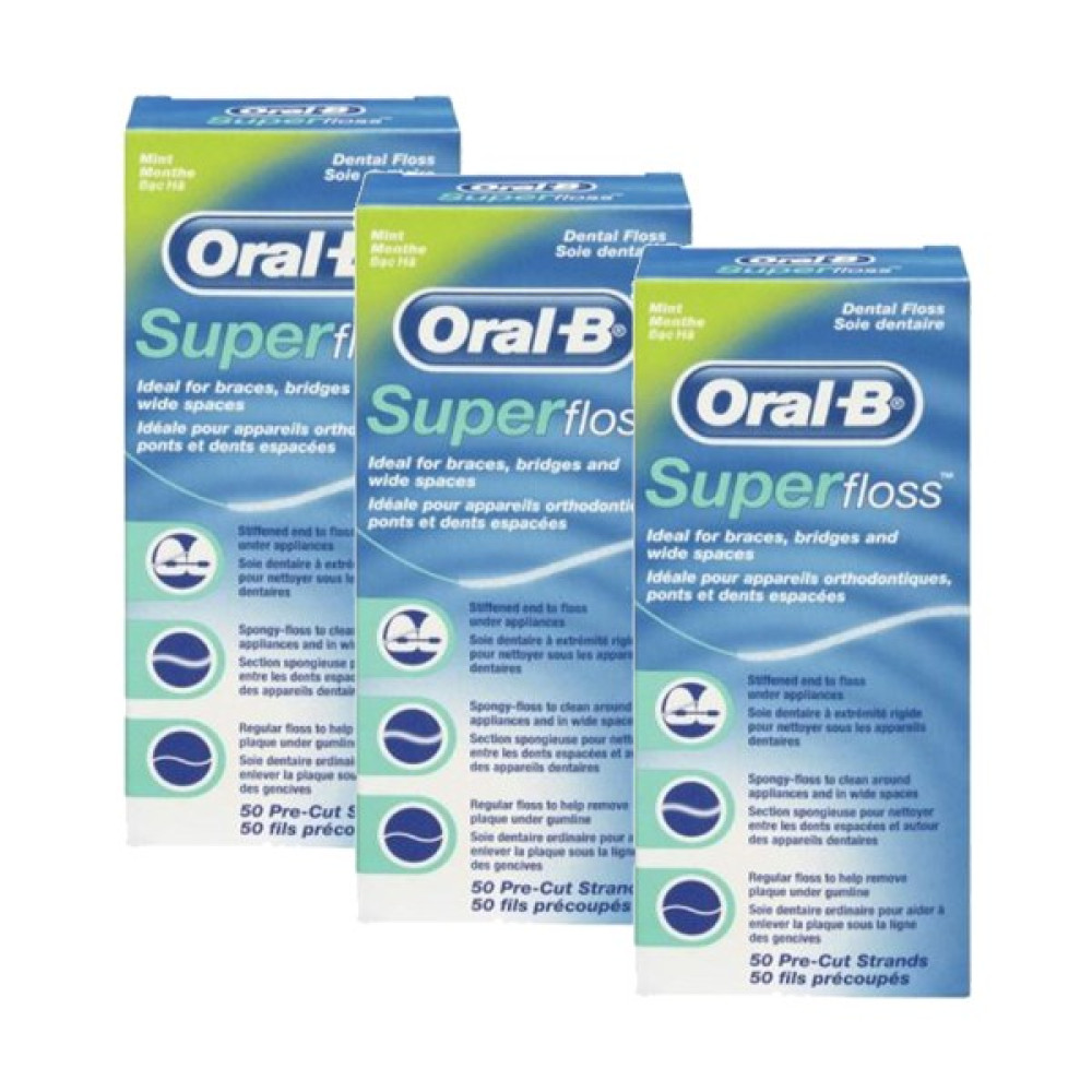Oral B Super Floss Diş Ipi 50 m 4 Adet Diş İpleri Fiyatı