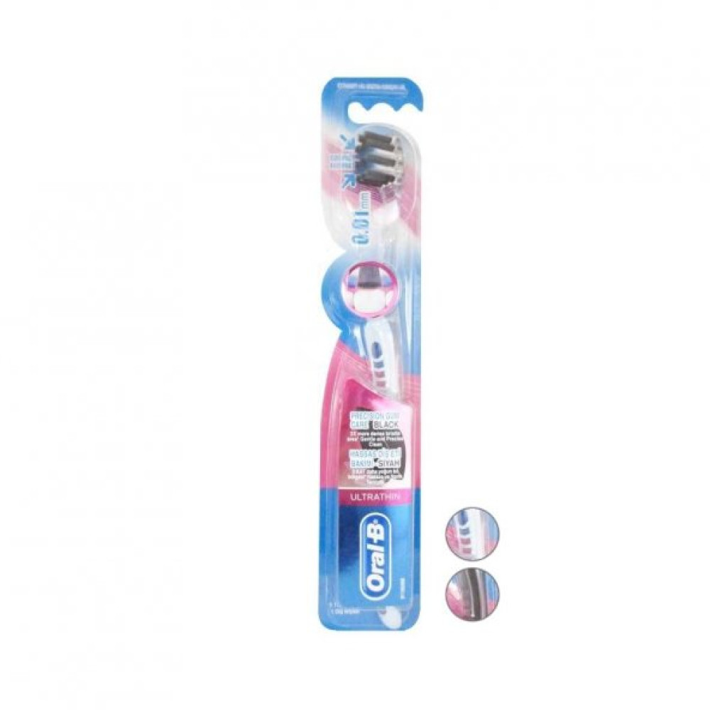 Oral-B Ultra Thin Precision Gum Care Black Extra Soft Dis Fircasi Diş Beyazlatıcılar Fiyatı