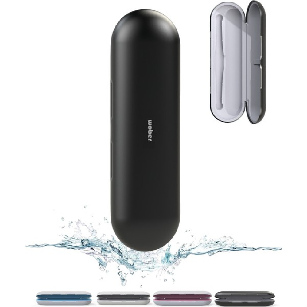 Oral-b Uyumlu Saklama Kabı,şarjlı/elektrikli Diş Fırçası Seyahat Kutusu,koruma Kabı,kılıfı,manyetik kapağı - Siyah Ağız ve Diş Sağlığı Fiyatı