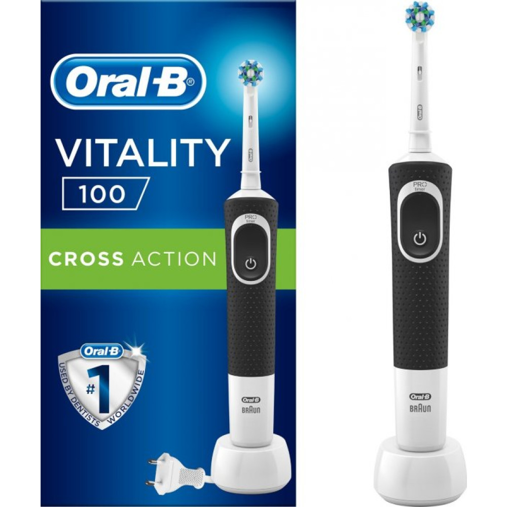 Oral-B Vitality 100 Cross Action Black Sarjli Dis Fircasi Diş Fırçaları Fiyatı