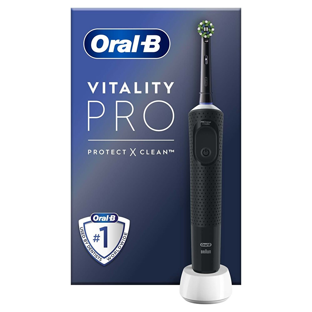 Oral-B Vitality Pro Koruma Temizlik Siyah Şarjlı Diş Fırçası Şarjlı Diş Fırçası ve Aksesuarları Fiyatı