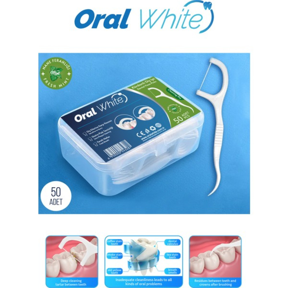 Oral White Cleaning Pro Diş Ipi Naneli Diş İpleri Fiyatı
