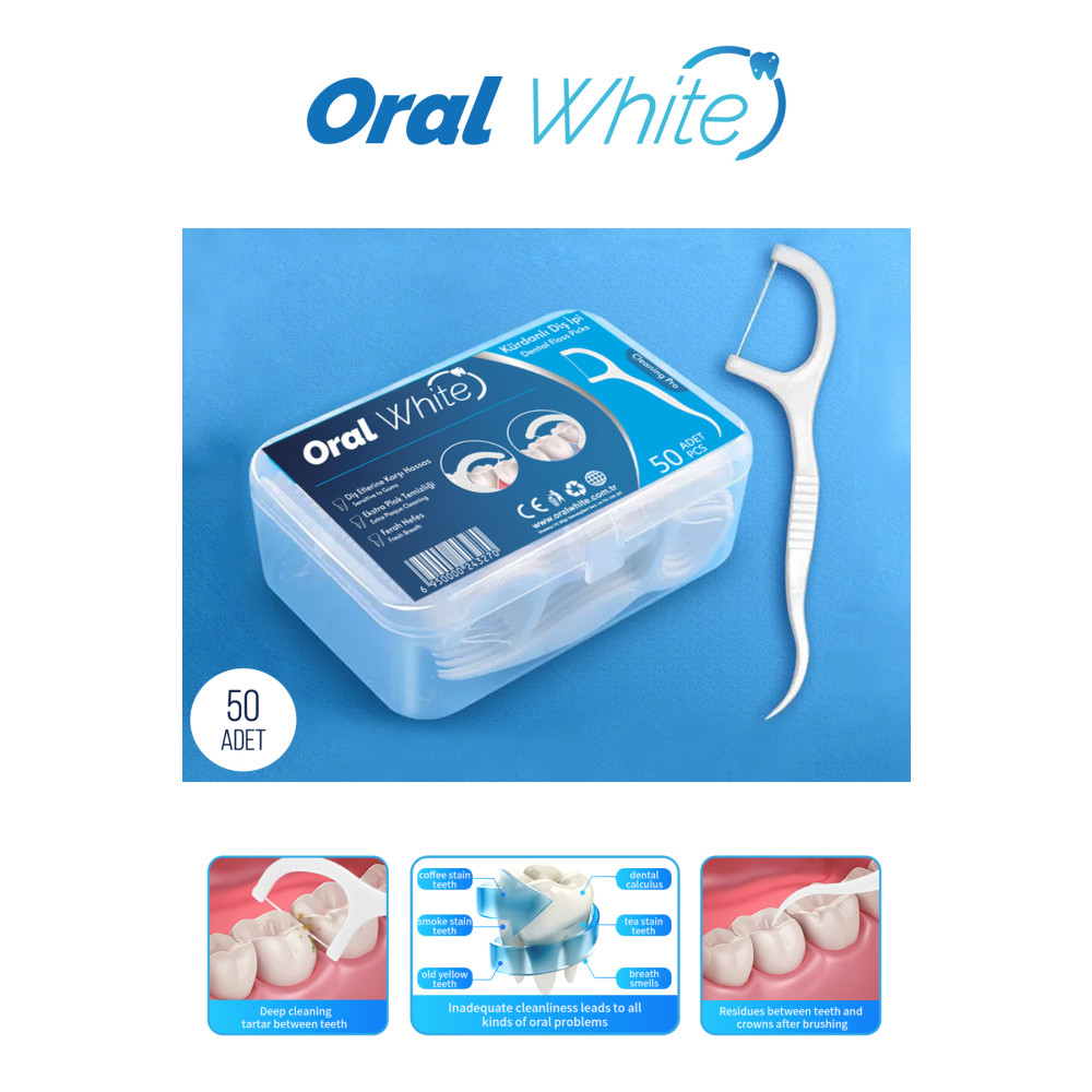 Oral White Cleaning Pro Diş İpi Sade Diş İpleri Fiyatı