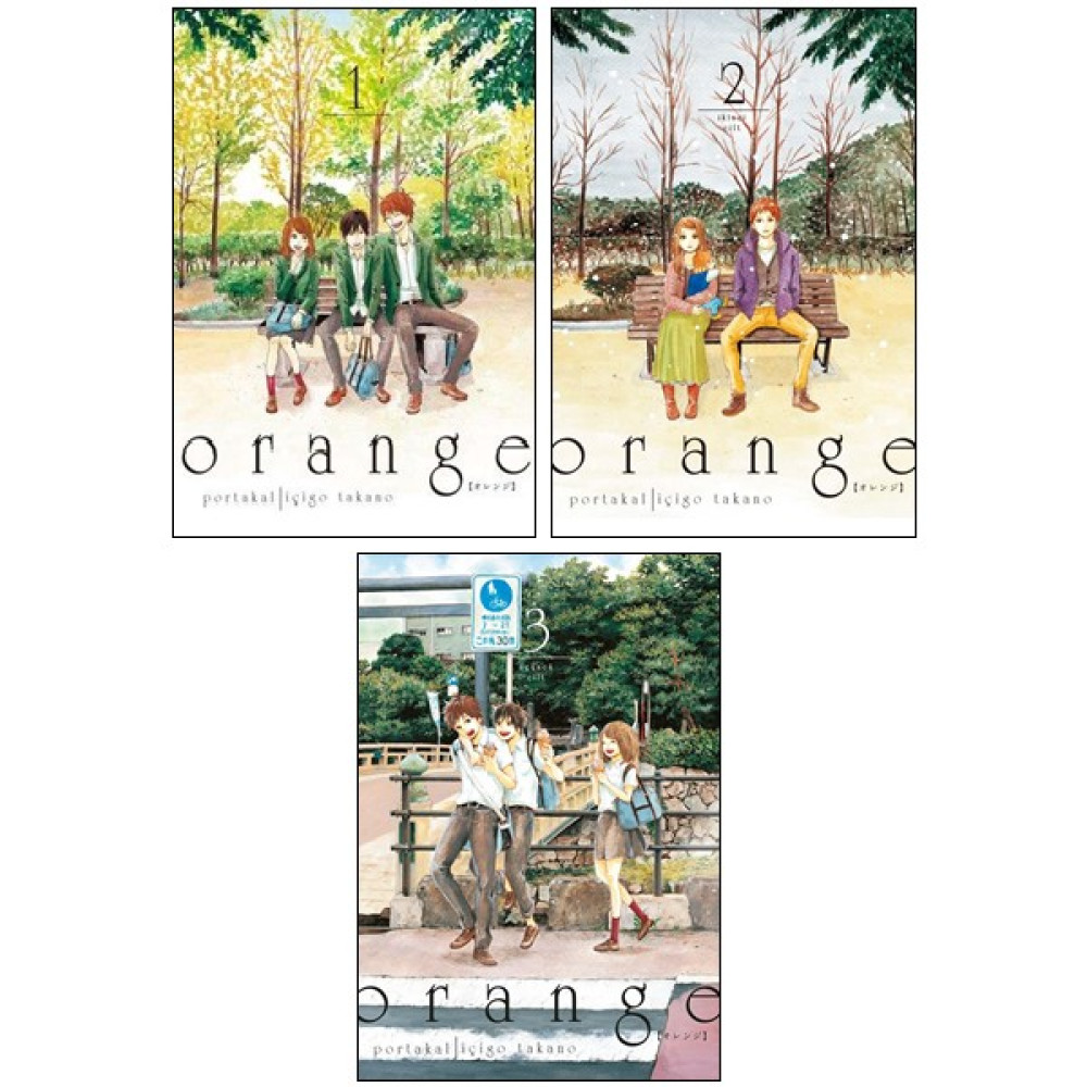 Orange 1-2-3. Ciltler Manga Seti Çizgi Roman Fiyatı