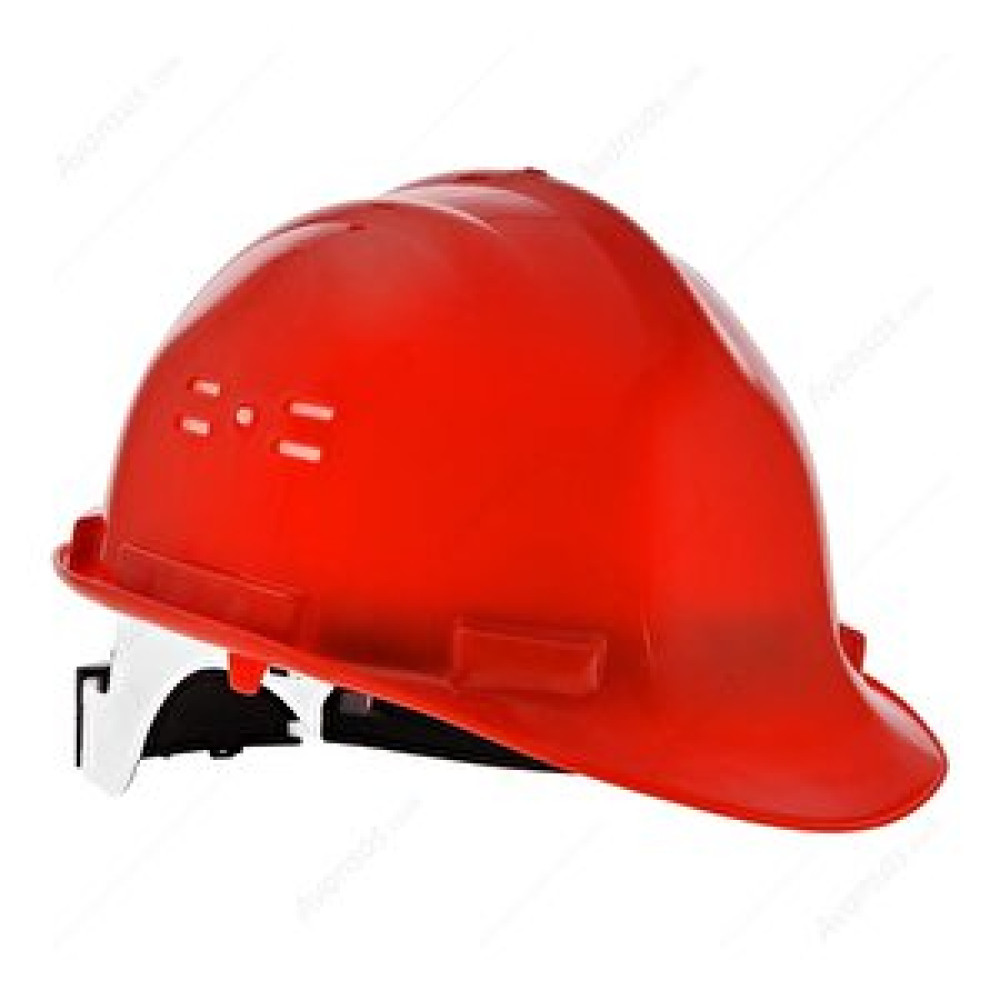 Orange Safety Baret Kırmızı Enseden Ayarlı Vidalı İş Güvenliği Ürünleri Fiyatı
