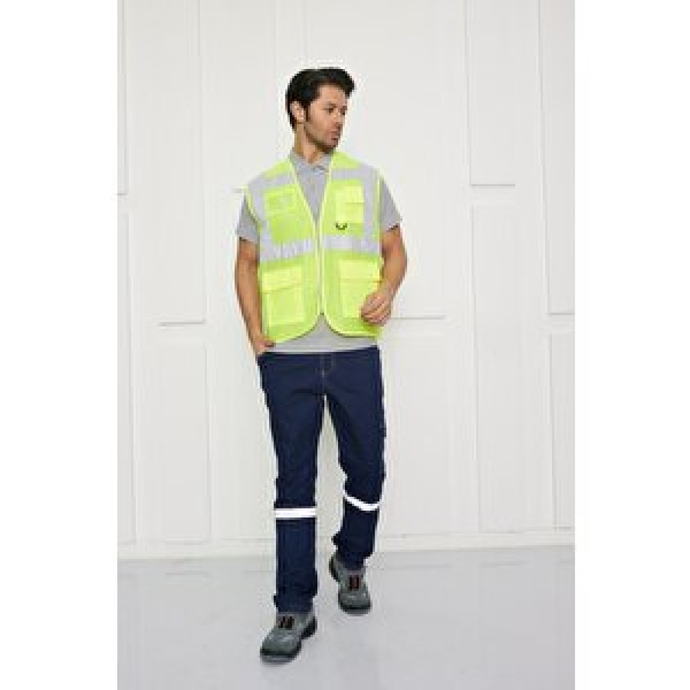 Orange Safety Mühendis Tipi Fileli İkaz Yeleği M İş Güvenliği Ürünleri Fiyatı