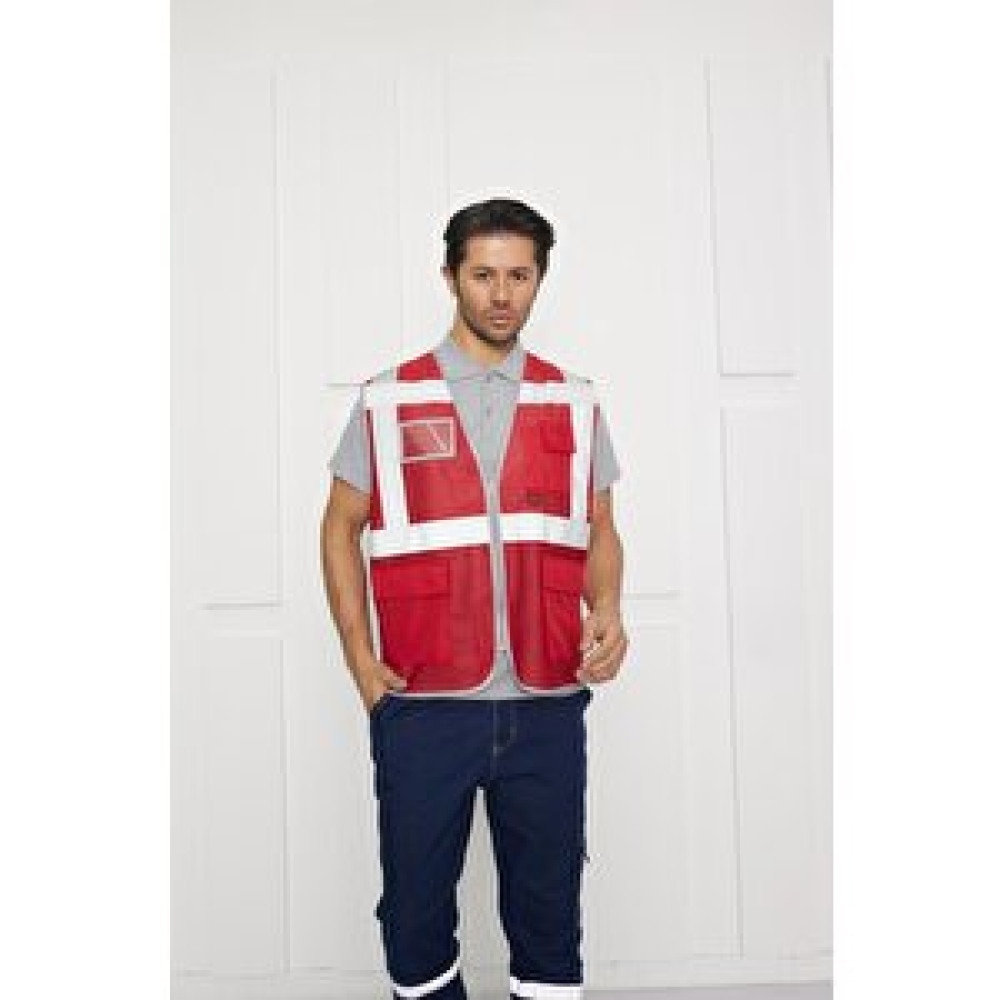 Orange Safety Mühendis Tipi Fileli İkaz Yeleği S İş Güvenliği Ürünleri Fiyatı