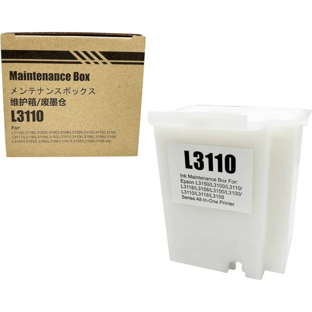 Oratek Epson 103 L3210-L3211-L3250-L3251-L3256 Yazıcı Süngerli Atık Mürekkep Tankı Atık Kutusu Waste Ink Pad - Beyaz Muadil Kartuş Fiyatı