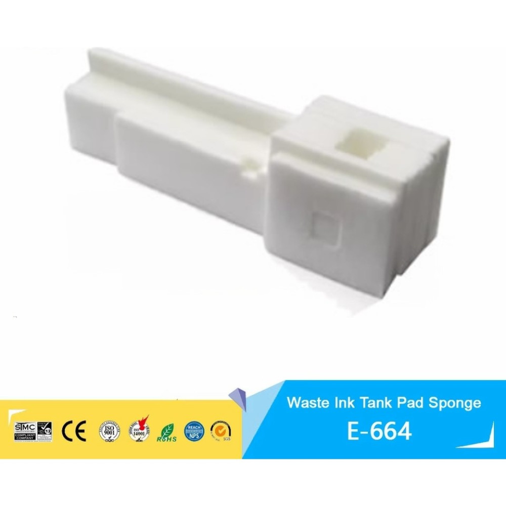 Oratek Epson Ecotank L3050 T664 Yazıcı Atık Mürekkep Tankı Süngeri Waste Ink Pad - Beyaz Muadil Kartuş Fiyatı