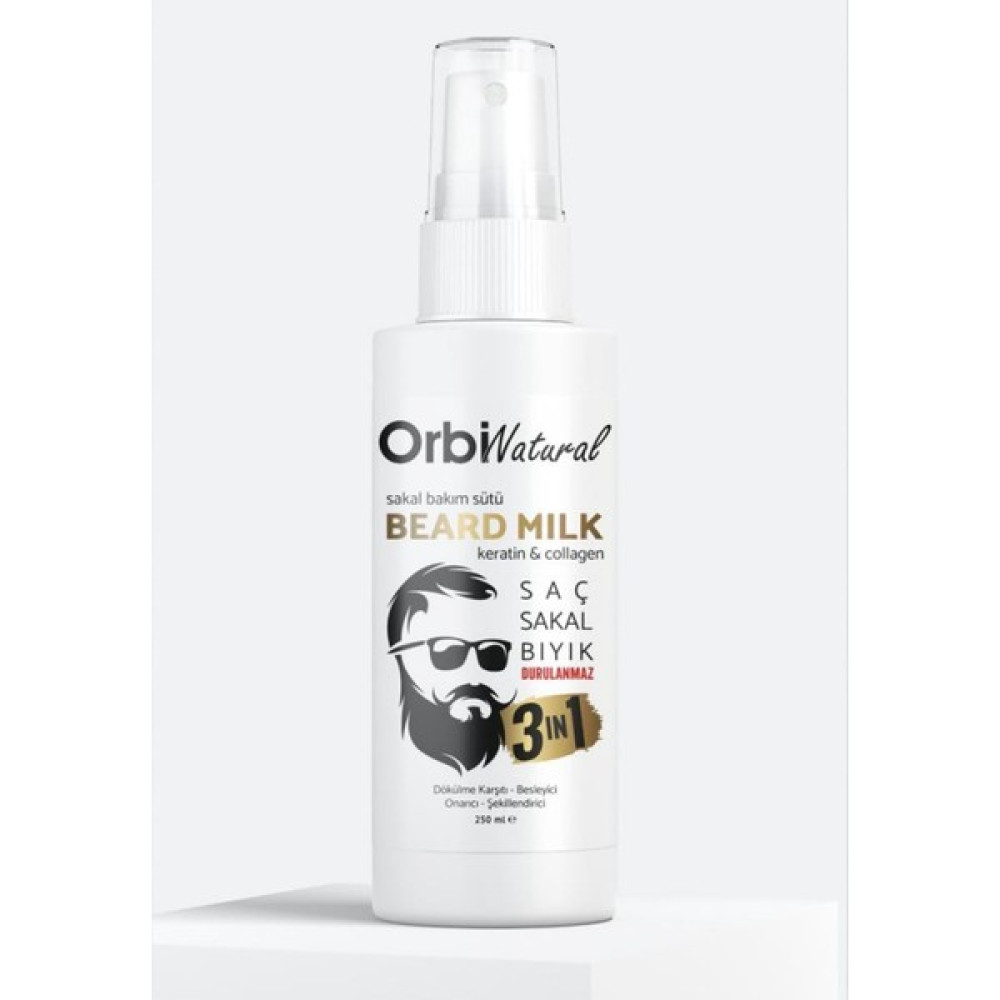 Orbifresh Saç,sakal,bıyık Bakım Sütü 250 ml Saç Bakım Maskeleri & Serumlar & Spreyler Fiyatı