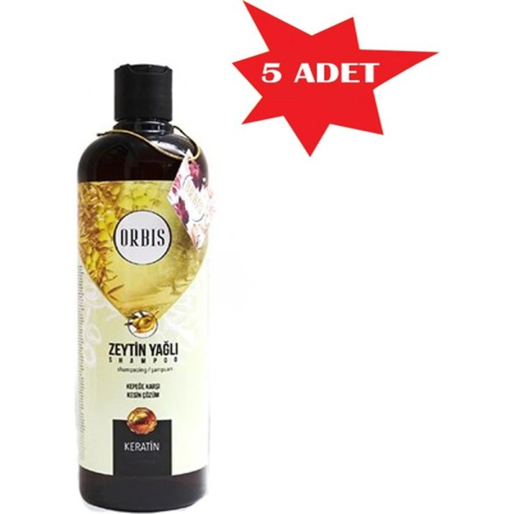 Orbis ŞAMPUAN 700 ML ZEYTİN YAĞLI ORBİS 5 ADET - 1 Oto Boyaları Fiyatı