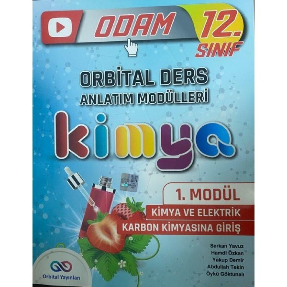 Orbital Yayınları 12. Sınıf Kimya Ders Anlatım Modülleri 1. Modül Temel Yeterlilik Testi (TYT) Fiyatı