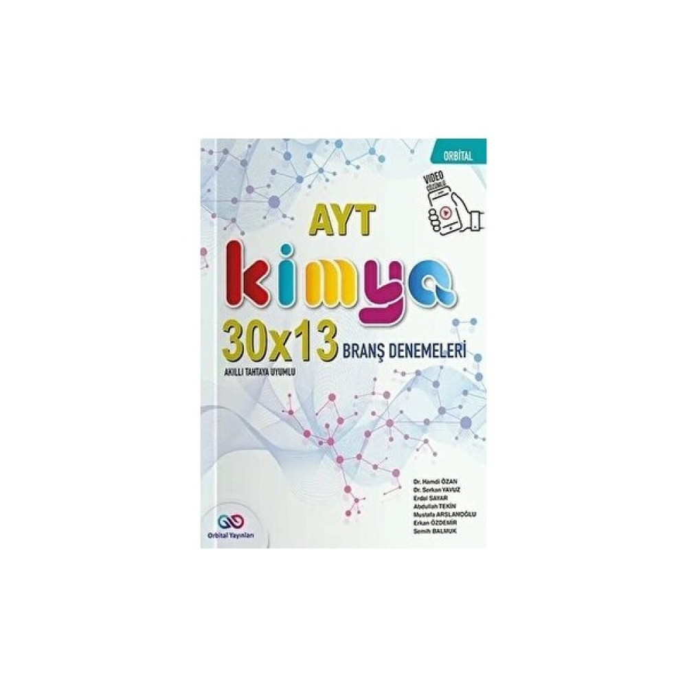 Orbital Yayınları AYT Kimya 30 x 13 Branş Denemeleri Temel Yeterlilik Testi (TYT) Fiyatı