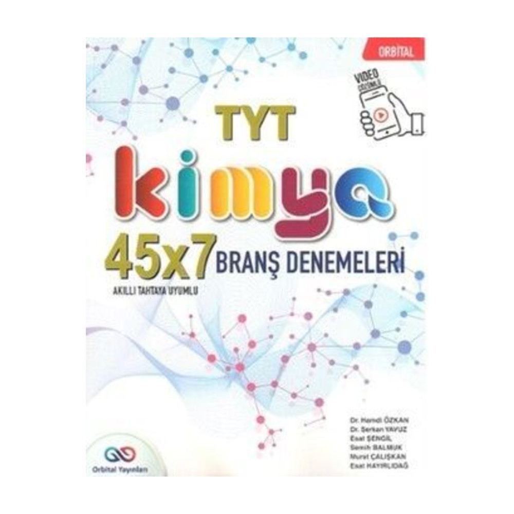 Orbital Yayınları Tyt Kimya 45 X 7 Branş Denemeleri Ders Sınav Kitapları Fiyatı