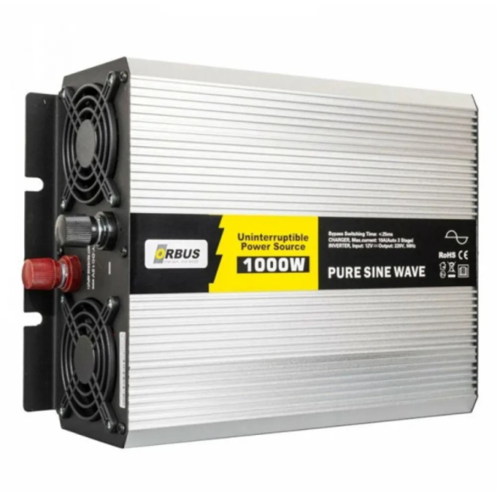 Orbus 1000 Watt 12V-220V Sarjli Cevirici Invertor Elektrikli El Aletleri Fiyatı