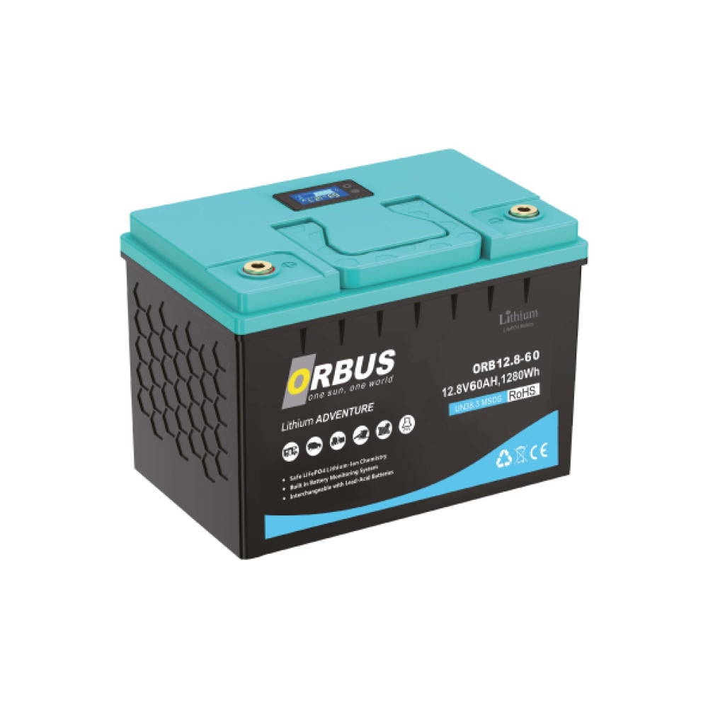 Orbus 12.8 V Volt 60Ah Amper Lityum Aku Elektrikli El Aletleri Fiyatı