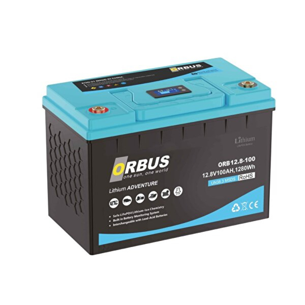 Orbus 12.8V 100 aH Lityum Akü Diğer Fiyatı