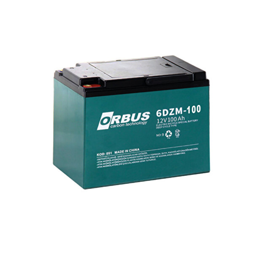 Orbus 12V 100 aH Elektrikli Bisiklet Aküsü Elektrikli Bisikletler Fiyatı