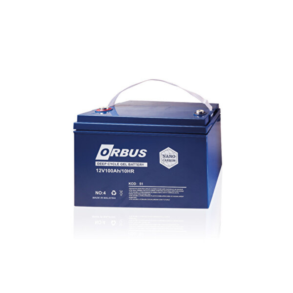 Orbus 12V 100Ah Derin Deşarjlı Jel Akü (Üretim Yılı: 2023) Diğer Fiyatı
