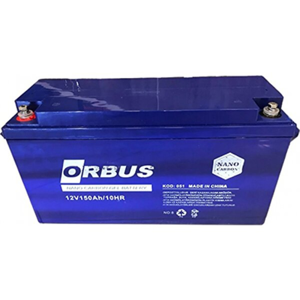 Orbus 12V-150AH Jel Akü Akü Fiyatı