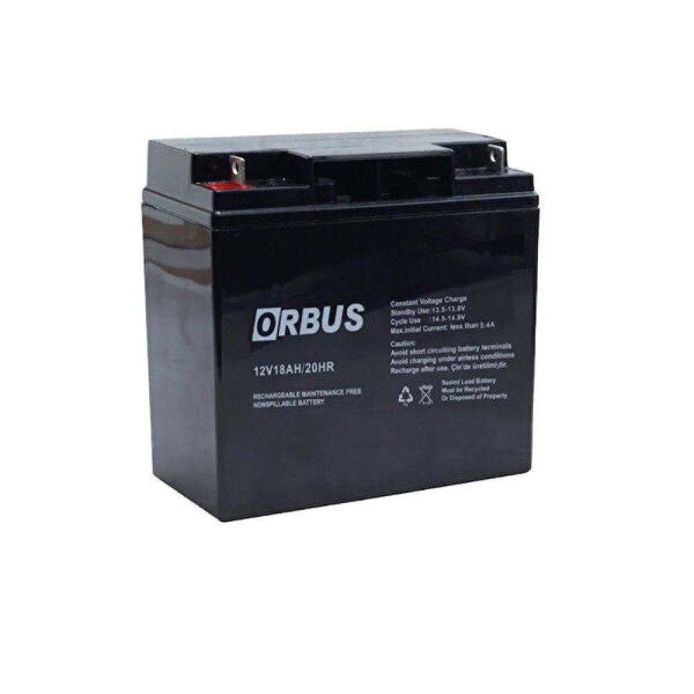 Orbus 12V 18Ah Kuru Akü (Üretim Yılı: 2023) Diğer Fiyatı