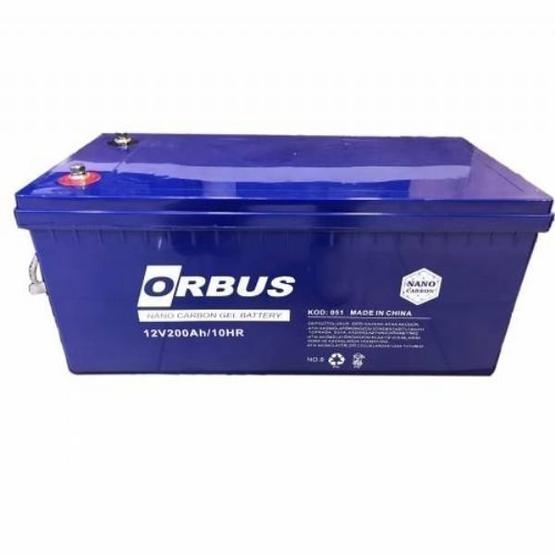 Orbus 12V 200Ah Solar Gel Akü Akü Fiyatı