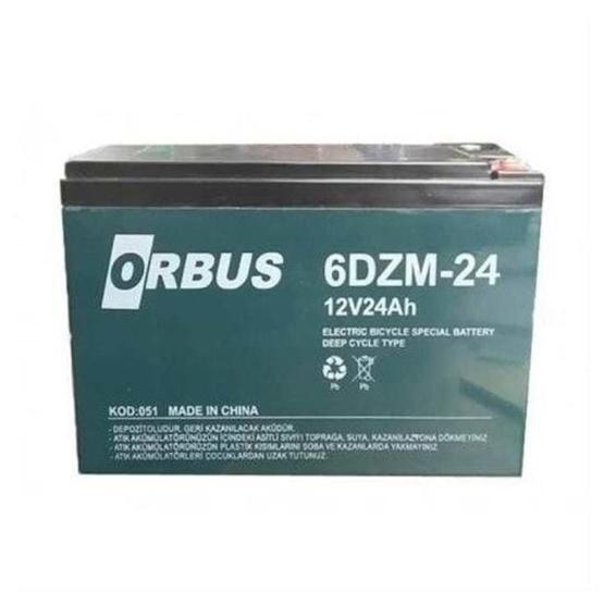 Orbus 12V 24AH Elektrikli Bisiklet Aküsü Akü Fiyatı