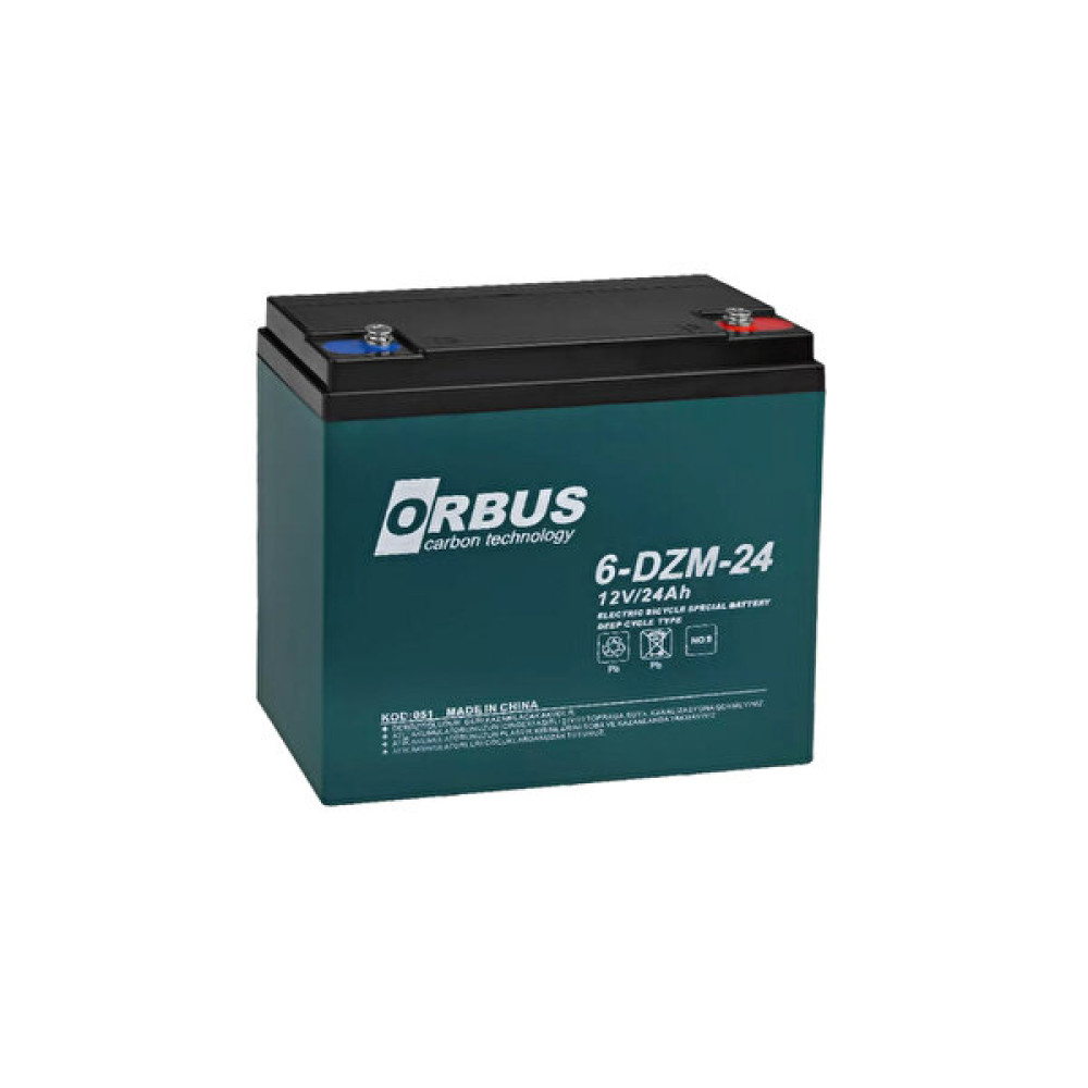 Orbus 12V 24Ah Jel Elektrikli Bisiklet Aküsü (Üretim Yılı: 2023) Diğer Fiyatı