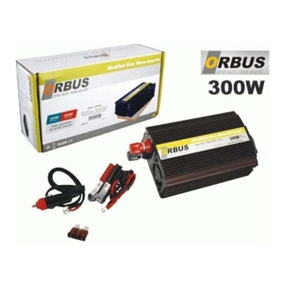 Orbus 12V Dc 230V Ac Inverter 300W (Modifiye) (Çakmak Fişli-Maşalı) Oto Boyaları Fiyatı