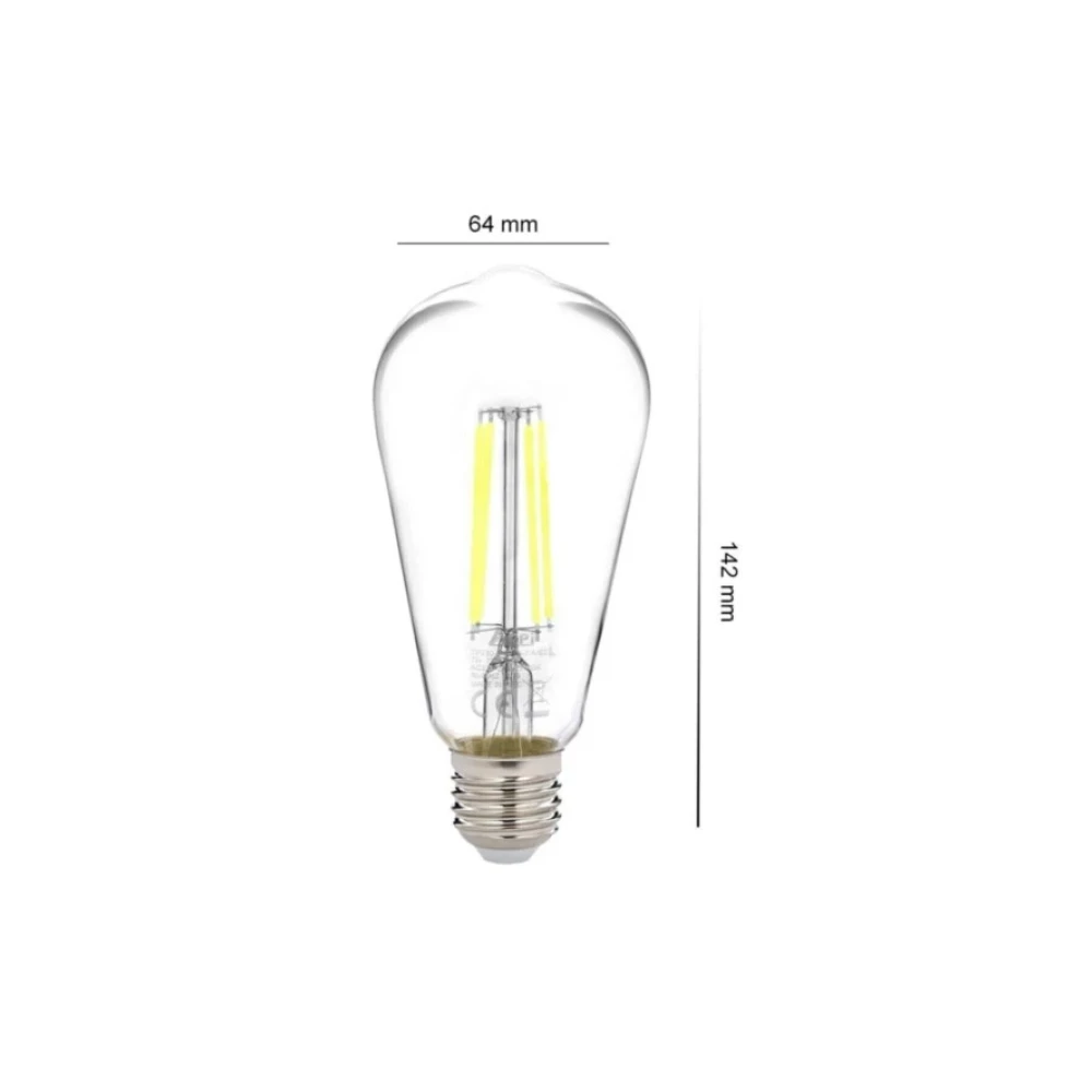 Orbus St64 6W E27 Beyaz Isik Dekoratif Led Ampul 5'Li Paket Klasik Ampul Fiyatı